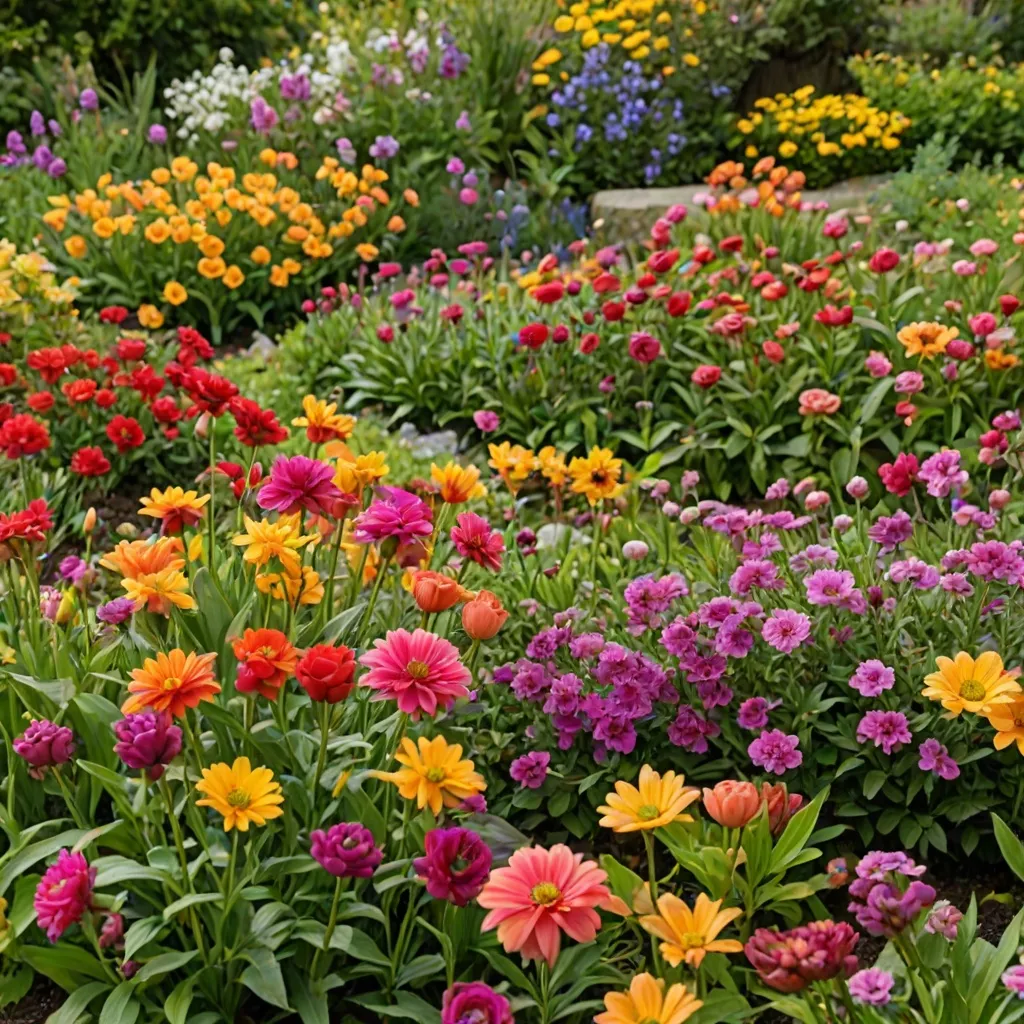 Które kwiaty kwitną od wiosny do jesieni?