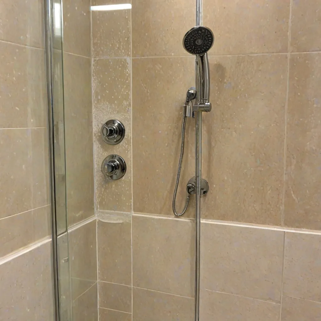 Jak usunąć kamień z kabiny prysznicowej?