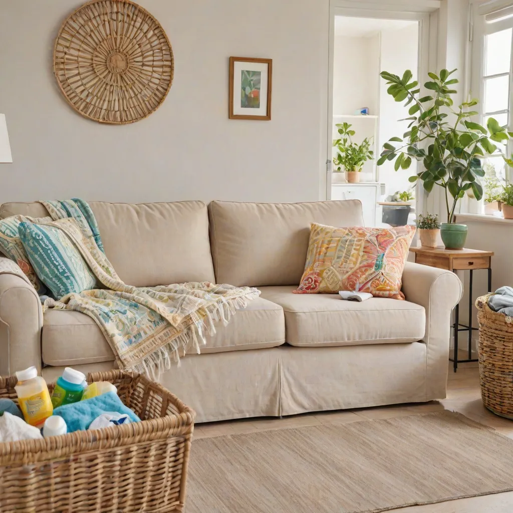 Czym i jak wyprać kanapę?